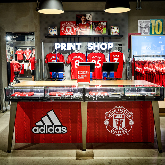 Adidas on sale shop manchester